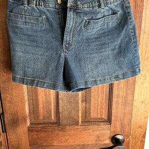 Draper James Blue Jean Shorts